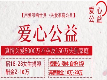 平桂捐卵助孕生子 爱心志愿者招募